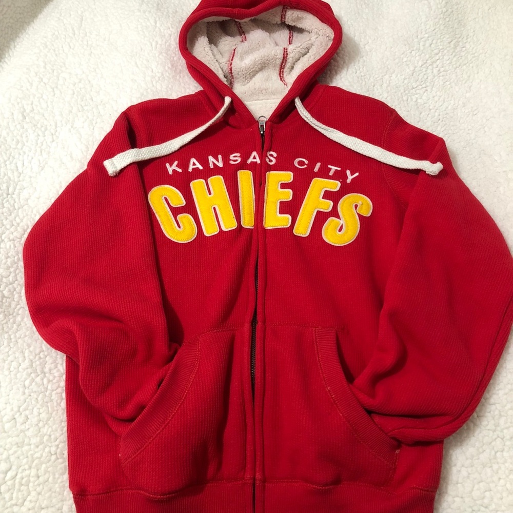 Kansas City Chiefs Women’s Zip Up Sweater